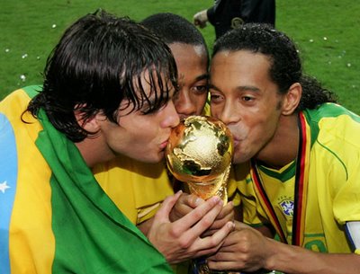 les trois stars du brezil